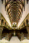 Nave of abbey church